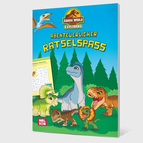 Produktbild: Jurassic World Explorers: Abenteuerlicher R&auml;tselspa&szlig;