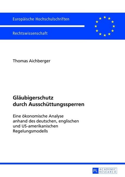 Produktbild: Gl&auml;ubigerschutz durch Aussch&uuml;ttungssperren