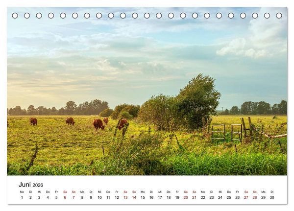 Produktbild: Unterwegs im Spreewald (Tischkalender 2026 DIN A5 quer), CALVENDO Monatskalender