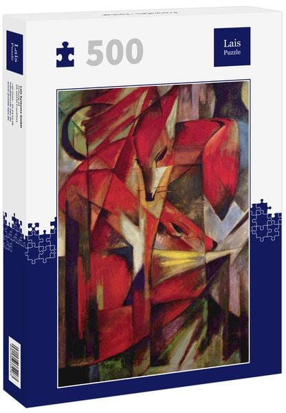 Lais Puzzle Franz Marc - Füchse 500 Teile