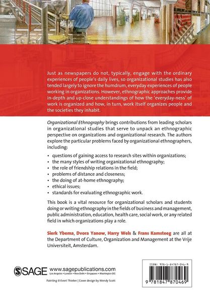Produktbild: Organizational Ethnography