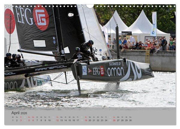 Produktbild: High Speed Katamarane - Schwebend ans Limit (Wandkalender 2026 DIN A3 quer), CALVENDO Monatskalender