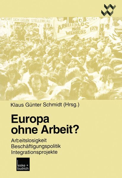Produktbild: Europa ohne Arbeit?
