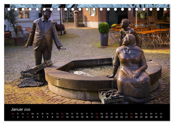 Produktbild: Meerbusch. Meerer Busch (Tischkalender 2026 DIN A5 quer), CALVENDO Monatskalender