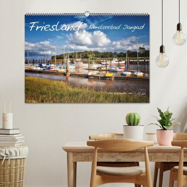 Produktbild: Friesland - Nordseebad Dangast / CH-Version (Wandkalender 2026 DIN A2 quer), CALVENDO Monatskalender