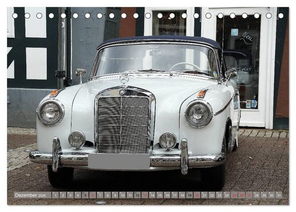 Produktbild: Mercedes Benz - Edle Sch&auml;tzchen (Tischkalender 2026 DIN A5 quer), CALVENDO Monatskalender