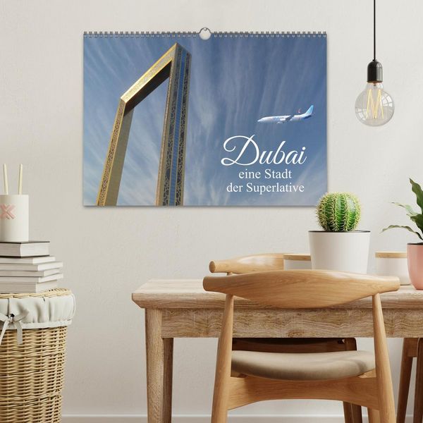 Produktbild: Dubai, die Stadt der Superlative. (Wandkalender 2026 DIN A3 quer), CALVENDO Monatskalender