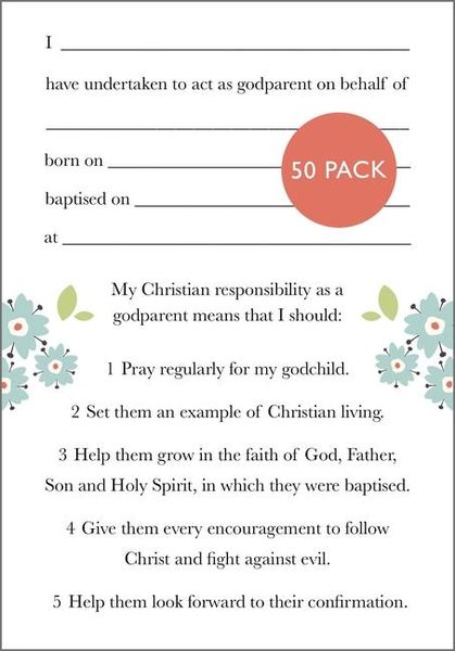 Produktbild: Spck: Godparent Card 2024
