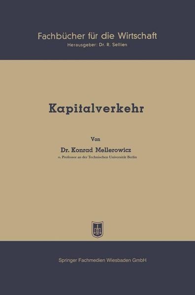 Produktbild: Kapitalverkehr
