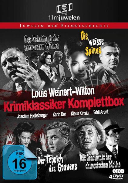 Produktbild: Louis Weinert-Wilton Krimi-Klassiker - Filmjuwelen Komplettbox  [4 DVDs]