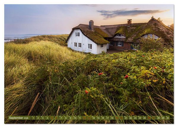 Produktbild: Fischland-Dar&szlig;-Zingst Impressionen einer Halbinsel (Wandkalender 2026 DIN A4 quer), CALVENDO Monatskalender