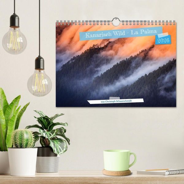 Produktbild: Kanarisch Wild - La Palma (Wandkalender 2026 DIN A4 quer), CALVENDO Monatskalender