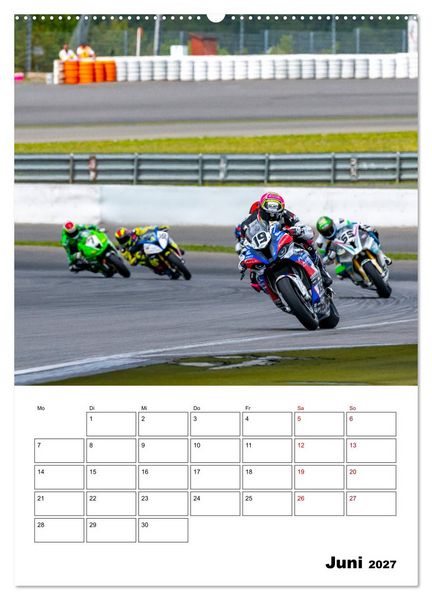 Produktbild: SuperBikes (Wandkalender 2027 DIN A2 hoch), CALVENDO Monatskalender