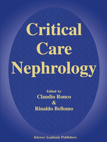 Produktbild: Critical Care Nephrology