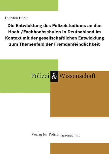 Produktbild: Floren, T: Entwicklung des Polizeistudiums an den Hoch-/Fach