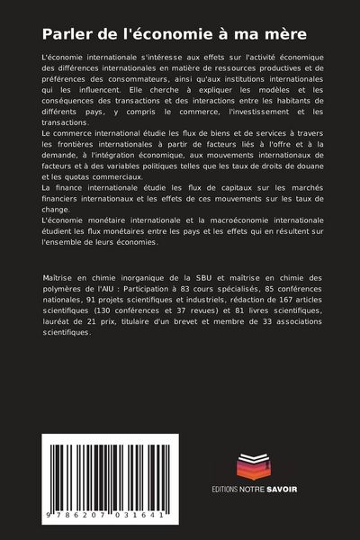 Produktbild: Parler de l'&eacute;conomie &agrave; ma m&egrave;re