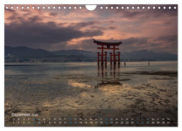Produktbild: Japan - Im Land der aufgehenden Sonne (Wandkalender 2026 DIN A4 quer), CALVENDO Monatskalender