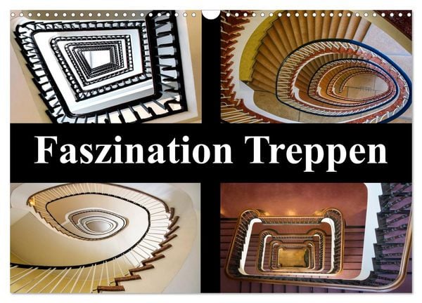 Produktbild: Faszination Treppen (Wandkalender 2026 DIN A3 quer), CALVENDO Monatskalender