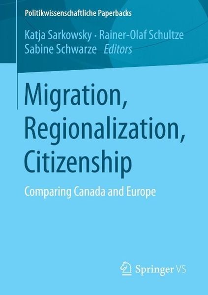 Produktbild: Migration, Regionalization, Citizenship