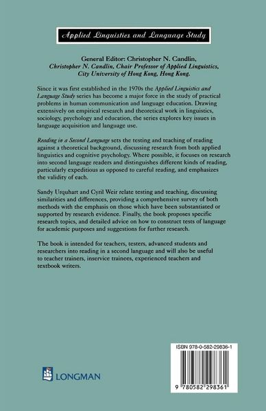 Produktbild: Reading in a Second Language