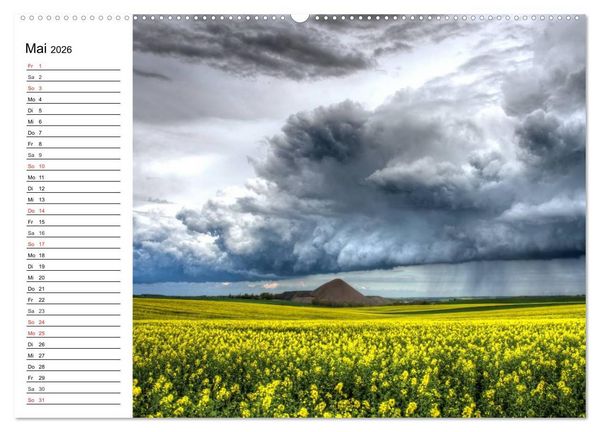 Produktbild: Schachtanlagen in Mansfeld S&uuml;dharz (Wandkalender 2026 DIN A2 quer), CALVENDO Monatskalender