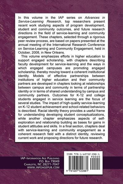 Produktbild: Creating Our Identities in Service-Learning and Community Engagement (PB)