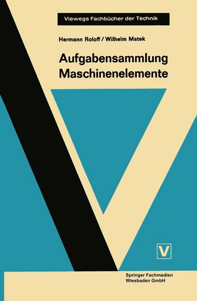 Produktbild: Aufgabensammlung Maschinenelemente