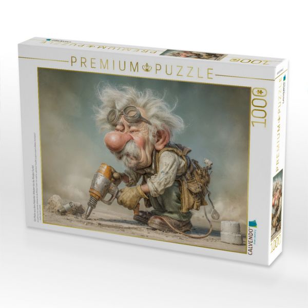 Produktbild: CALVENDO Puzzle Ein Motiv aus dem Kalender Arbeiten bis der Rolator Funkt! | 1000 Teile Lege-Gr&ouml;&szlig;e 64x48cm Foto-Puzzle f&uuml;r gl&uuml;ckliche Stunden