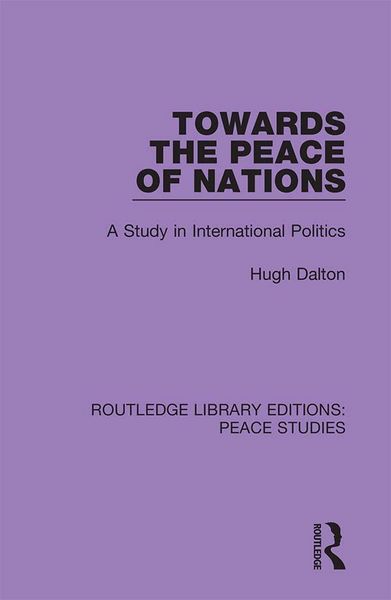 Produktbild: Towards the Peace of Nations
