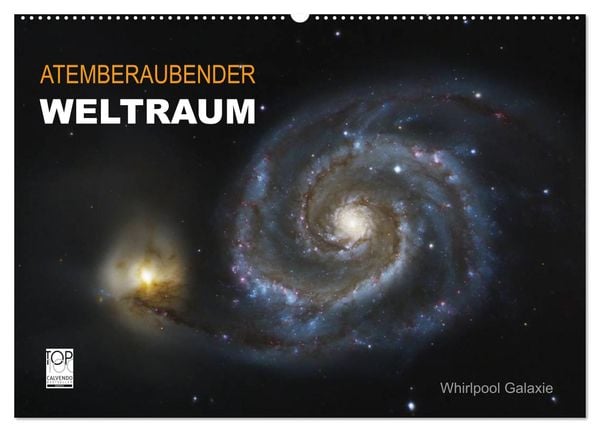 Produktbild: Atemberaubender Weltraum (Wandkalender 2026 DIN A2 quer), CALVENDO Monatskalender