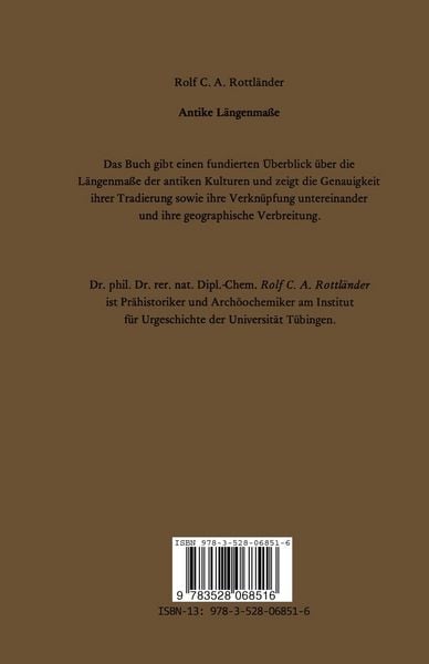 Produktbild: Antike L&auml;ngenma&szlig;e