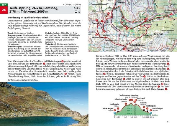 Produktbild: ROTHER Wanderf&uuml;hrer Pinzgau. 50 Touren rund um Saalbach-Hinterglemm, Mittersill, Kaprun und Zell am See