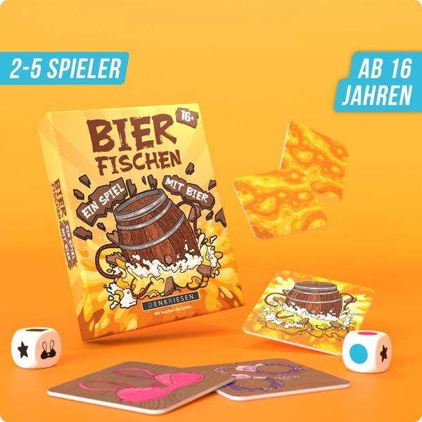 Produktbild: DENKRIESEN - Bierfischen - "Ein Spiel mit Bier"