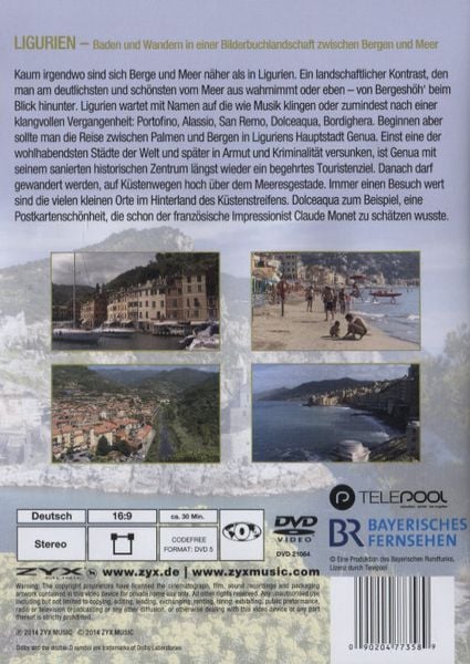 Br-Fernweh: Ligurien [DVD]