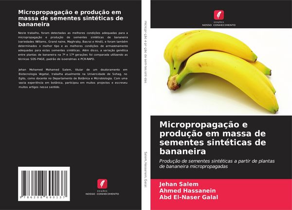 Produktbild: Micropropaga&ccedil;&atilde;o e produ&ccedil;&atilde;o em massa de sementes sint&eacute;ticas de bananeira