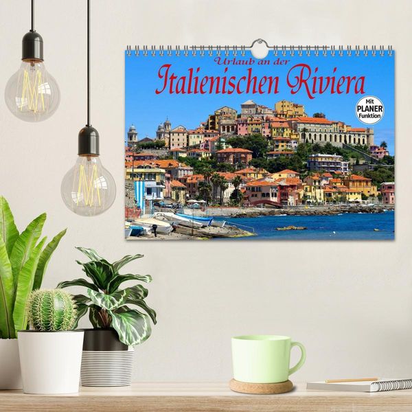 Produktbild: Urlaub an der Italienischen Riviera (Wandkalender 2026 DIN A4 quer), CALVENDO Monatskalender
