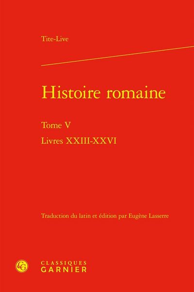 Produktbild: Histoire Romaine Tome 5 : Livres Xxiii-Xxvi