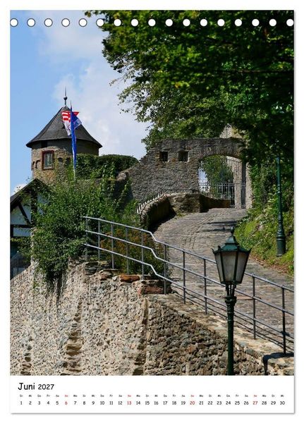 Produktbild: Burgstadt Eppstein (Tischkalender 2027 DIN A5 hoch), CALVENDO Monatskalender