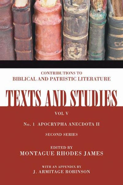 Produktbild: Apocrypha Anecdota: Second Series