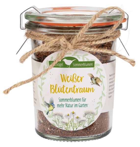 Produktbild: Wei&szlig;er Bl&uuml;tentraum - Sommerblumen f&uuml;r mehr Natur im Garten