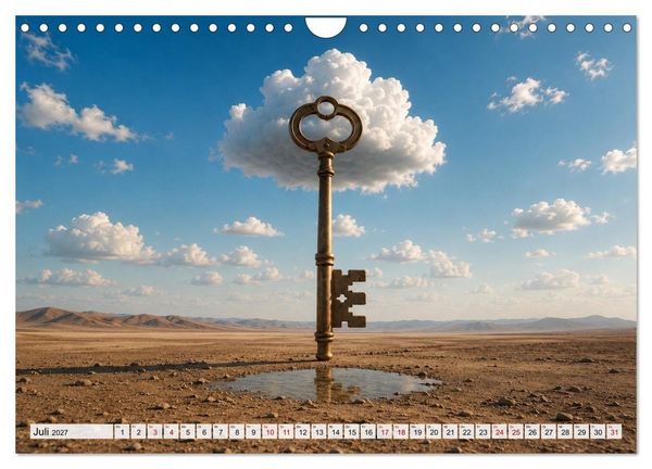 Produktbild: Eine Reise getragen von Träumen (Wandkalender 2027 DIN A4 quer), CALVENDO Monatskalender