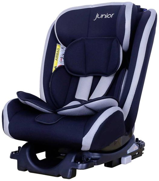 Kindersitzunterlage/Sitzschoner Auto, auch ISOFIX geeignet, schwarz von  PETEX