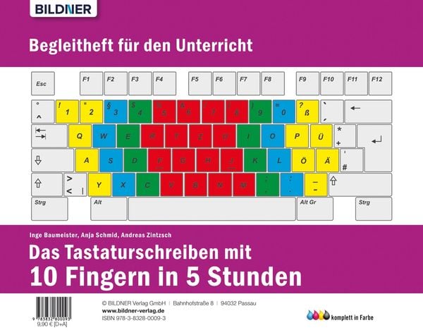 Produktbild: Das Tastaturschreiben mit 10 Fingern in 5 Stunden