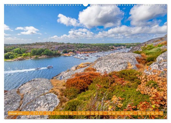 Produktbild: Schwedens sch&ouml;ne Westk&uuml;ste (hochwertiger Premium Wandkalender 2026 DIN A2 quer), Kunstdruck in Hochglanz