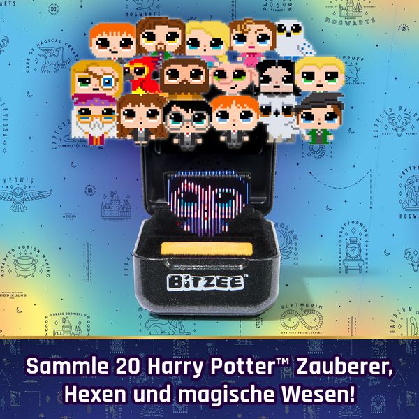Produktbild: Bitzee Harry Potter - interaktives Spielzeug mit 20 virtuellen Charakteren, die auf Bewegung & Ber&uuml;hrung reagieren, Sammlerst&uuml;ck