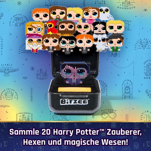 Produktbild: Bitzee Harry Potter - interaktives Spielzeug mit 20 virtuellen Harry Potter Charakteren, die auf Bewegung und Ber&uuml;hrung reagieren