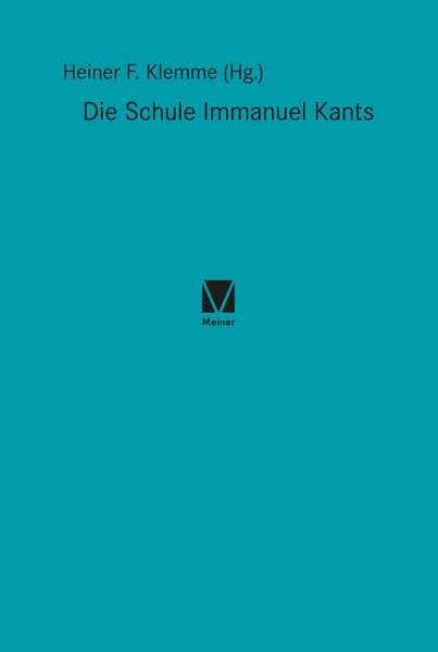 Produktbild: Die Schule Immanuel Kants