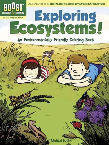 Produktbild: Boost Exploring Ecosystems! an Environmentally Friendly Coloring Book