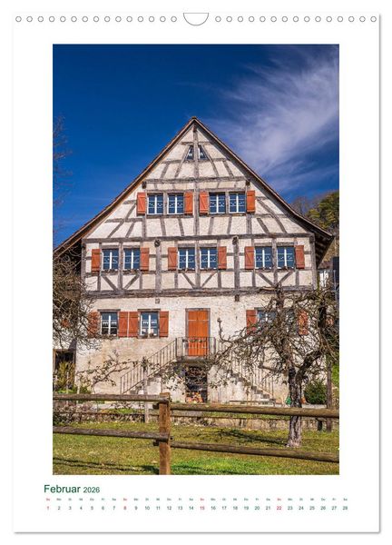 Produktbild: Thayngen (Wandkalender 2026 DIN A3 hoch), CALVENDO Monatskalender