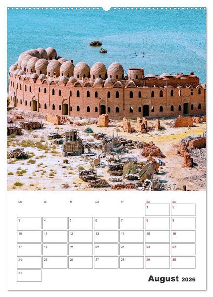 Produktbild: Suezkanal - Urlaubsplaner (Wandkalender 2026 DIN A2 hoch), CALVENDO Monatskalender